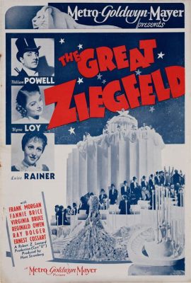  The Great Ziegfeld! A Sparkling Tale of Vaudeville and Unrequited Love